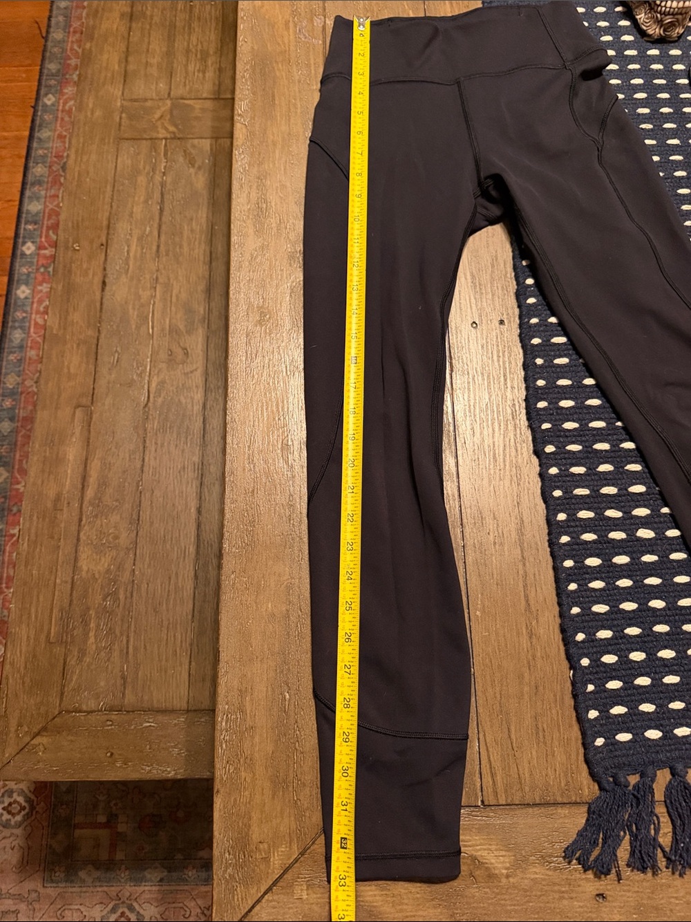LULU LEMON Black High-Rise Performance Leggings - Picture 6 of 6
